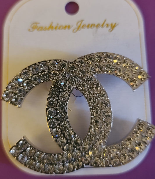 Brooch CC Inspired Bling